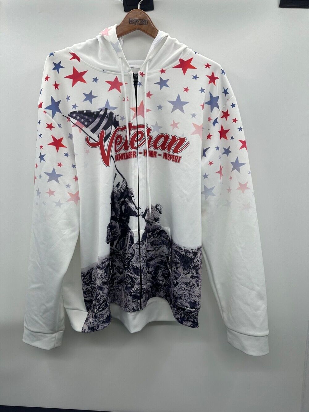 Remember Honor Respect Veterans Day 3D All Over Printed Hoodie, Veterans 2XL